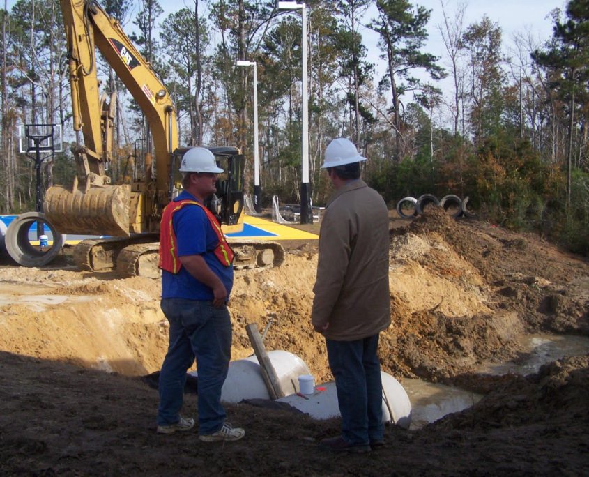 Drainage Correction at NAVSCIATTS