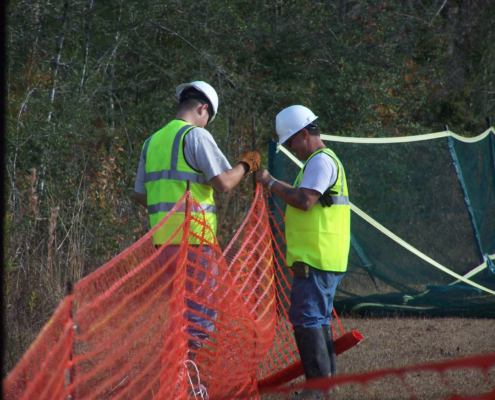 Drainage Correction at NAVSCIATTS